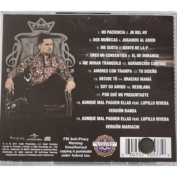 Larry Hernandez Lo Blanco y lo Negro CD - Picture 3 of 3